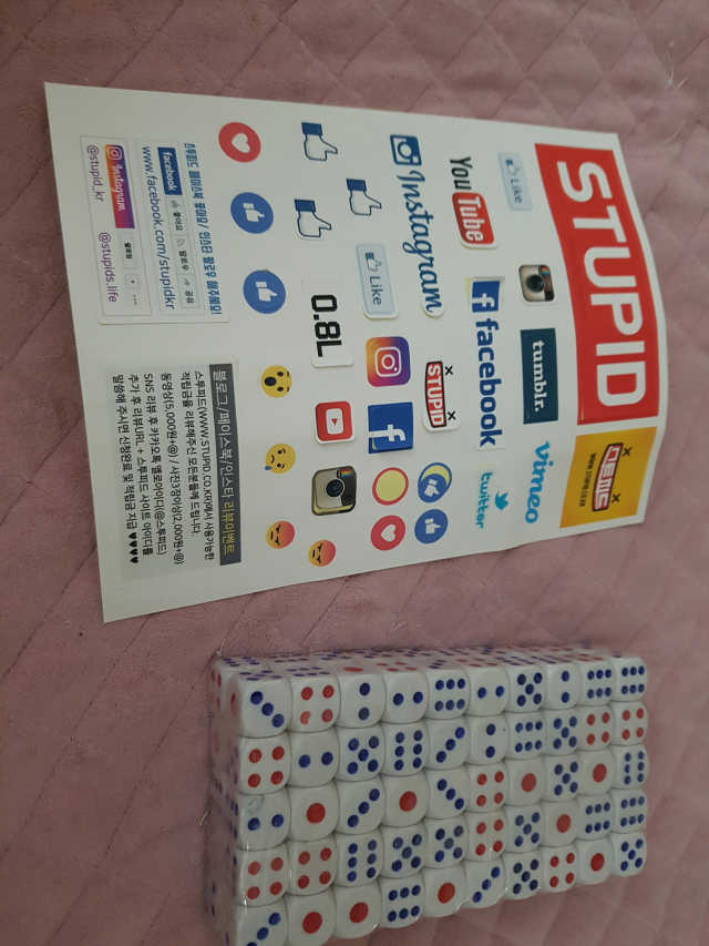 주사위 무려 100개 스페셜 리뷰 사진