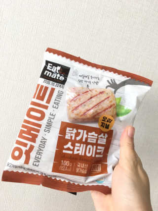 랭킹닭컴 잇메이트 닭가슴살 스테이크 혼합 1kg — 5점을 준 리뷰어가 2019년 12월 올린 사용 사진