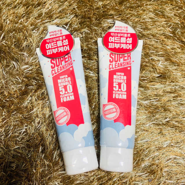 미팩토리 슈퍼 마이크로 버블 5.0 클렌징 폼 X 2EA 리뷰 사진
