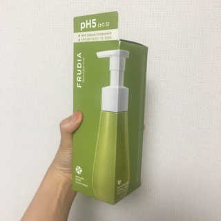 [후르디아] 아보카도 약산성 비건 여성 청결제 — 5점을 준 리뷰어가 2019년 6월 올린 사용 사진