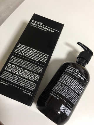 the naked object [탈모볼륨샴푸] 디블랙 팩 샴푸 — 4점을 준 리뷰어가 2019년 12월 올린 사용 사진