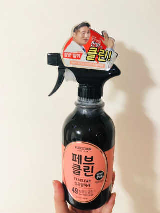 더블유드레스룸 페브클린 500ml — 4.67점을 준 리뷰어가 2018년 11월 올린 사용 사진