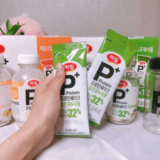 하림 P+ 닭가슴살 프로틴 쉐이크 — 5점을 준 리뷰어가 2019년 6월 올린 사용 사진