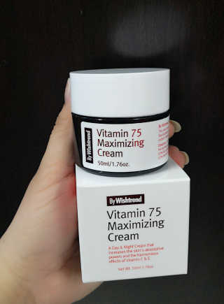 바이 위시트랜드 VITAMIN 75 CREAM — 4.33점을 준 리뷰어가 2018년 8월 올린 사용 사진