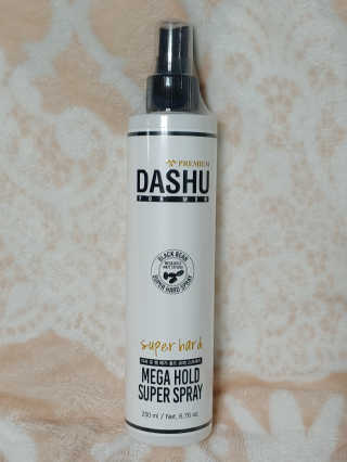 다슈코리아 다슈 포 맨 프리미엄 메가 홀드 슈퍼 스프레이 250ml — 3점을 준 리뷰어가 2019년 3월 올린 사용 사진