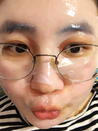 에슬레나 엑스트라 밸런싱 힐링 마스크 10장 — 4.83점을 준 리뷰어가 2017년 10월 올린 사용 사진