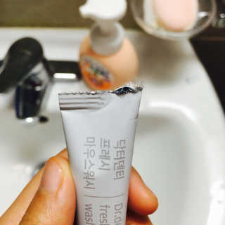 Dr.denti 닥터덴티 프레시 마우스워시 (30ea) — 4.33점을 준 리뷰어가 2017년 10월 올린 사용 사진