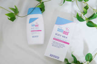 세바메드 베이비 바디밀크 200ml — 5점을 준 리뷰어가 2020년 1월 올린 사용 사진