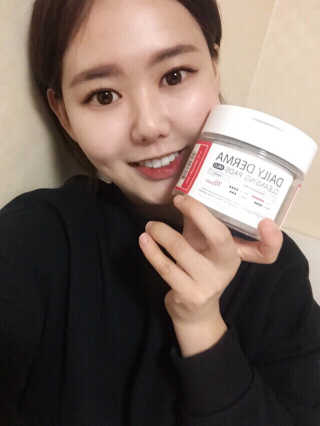 나이팅게일 데일리 더마 클렌징패드 마일드 — 5점을 준 리뷰어가 2017년 4월 올린 사용 사진