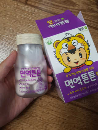 라이프스토리 어린이영양제 면역튼튼 — 5점을 준 리뷰어가 2017년 11월 올린 사용 사진