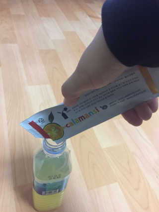 칼라패밀리 깔라만시 40ml(12개입) — 5점을 준 리뷰어가 2017년 4월 올린 사용 사진