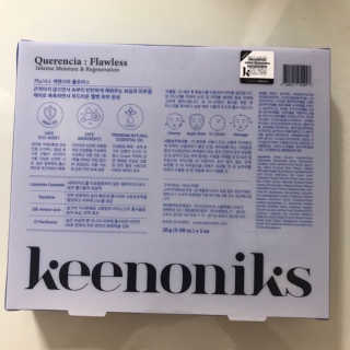 키노닉스 Querencia_Flawless 마스크팩 — 4.5점을 준 리뷰어가 2019년 4월 올린 사용 사진