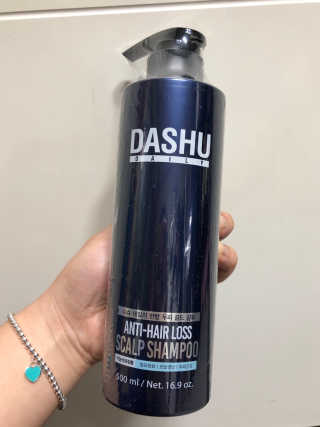 다슈코리아 다슈 데일리 한방 두피 골드 샴푸 500ml — 5점을 준 리뷰어가 2019년 3월 올린 사용 사진