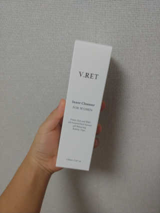 V.RET 브이렛 여성청결제 — 3.67점을 준 리뷰어가 2018년 9월 올린 사용 사진