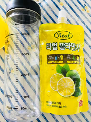 장수농가 리얼깔라만시 — 5점을 준 리뷰어가 2018년 6월 올린 사용 사진
