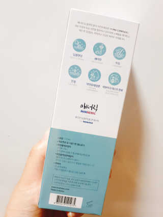 매너릭 올인원 딥클렌징폼 앤 쉐이빙 — 5점을 준 리뷰어가 2020년 2월 올린 사용 사진