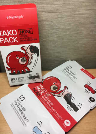 나이팅게일 TAKO PACK NOSE [문어코팩] — 4.5점을 준 리뷰어가 2017년 3월 올린 사용 사진