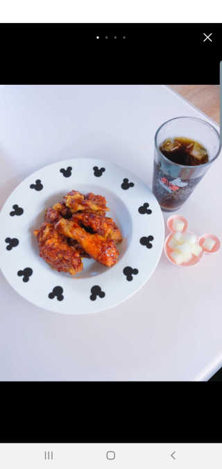 [치킨마루]-  빠사칸레드 + 콜라 500ml — 4점을 준 리뷰어가 2019년 5월 올린 사용 사진