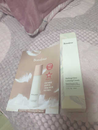 보나쥬르 멜팅 글로우 카밍 크림 50ml — 3점을 준 리뷰어가 2020년 1월 올린 사용 사진