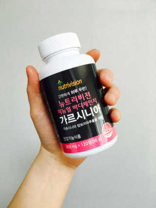뉴트리비전 리뉴얼 바디체인지 가르시니아 — 3점을 준 리뷰어가 2018년 3월 올린 사용 사진