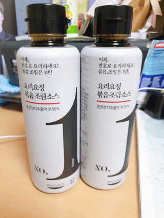 요요랩 요리요정 NO.1 볶음조림소스 420ml — 5점을 준 리뷰어가 2019년 10월 올린 사용 사진