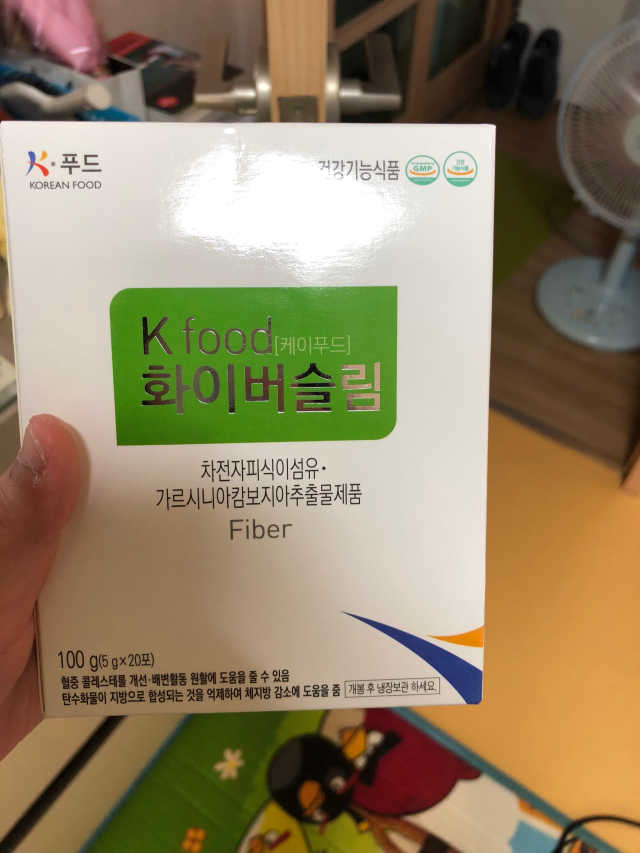 똥기사의 Kfood 화이버슬림 리뷰 사진
