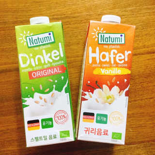 나투미 귀리 바닐라맛 1리터+ 나투미 스펠트밀 1리터 — 4.5점을 준 리뷰어가 2019년 5월 올린 사용 사진
