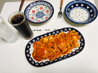 [홍코너떡볶이]옛날떡볶이 인기맛 4팩세트 — 5점을 준 리뷰어가 2019년 11월 올린 사용 사진