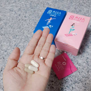프롬바이오 홍쓰다스 아침,저녁 맞춤형 다이어트식품 14포+14포 — 3점을 준 리뷰어가 2020년 2월 올린 사용 사진