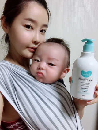 유산균하우스 [프로바이오닉] 보얀아이 클렌저 펌프형 — 5점을 준 리뷰어가 2019년 4월 올린 사용 사진