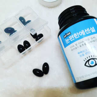 일맥네이처스퀘어 눈편한에센셜 — 5점을 준 리뷰어가 2019년 10월 올린 사용 사진
