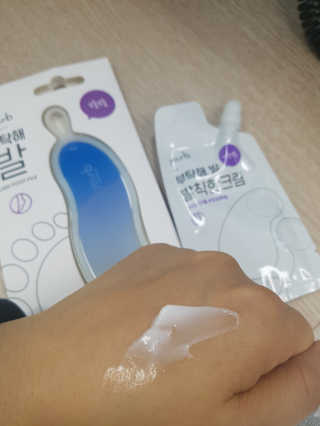 유어비 부탁해 발 부탁해 발 글라스 풋 파일 — 5점을 준 리뷰어가 2019년 4월 올린 사용 사진