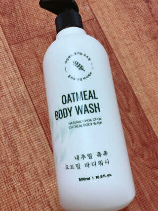 (주)에네스티 내추럴 촉촉  오트밀 바디워시 500ml — 5점을 준 리뷰어가 2020년 3월 올린 사용 사진