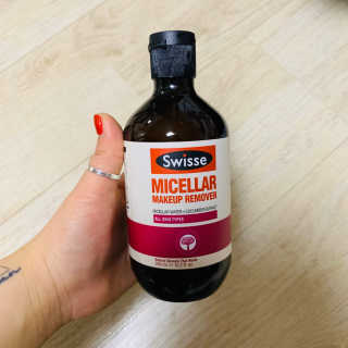 SWISSE 스위스 미셀라 메이크업 리무버 — 4.5점을 준 리뷰어가 2019년 12월 올린 사용 사진
