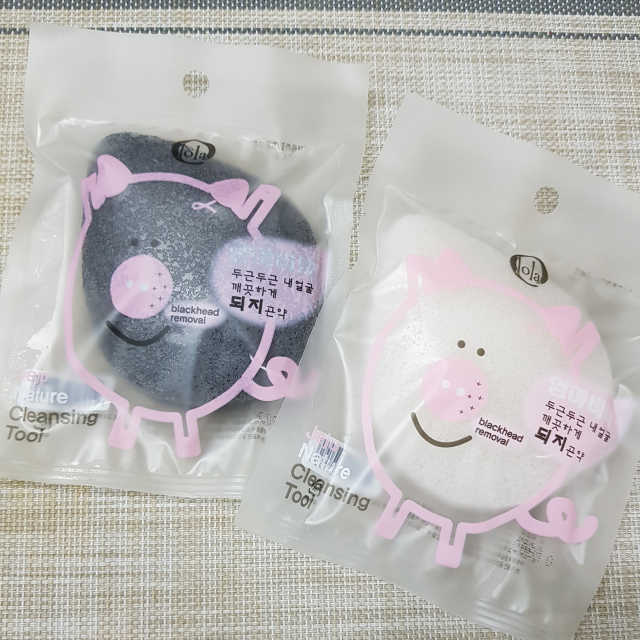 닥터롤라 엄마바바 깨끗하게 되지곤약 스폰지 리뷰 사진