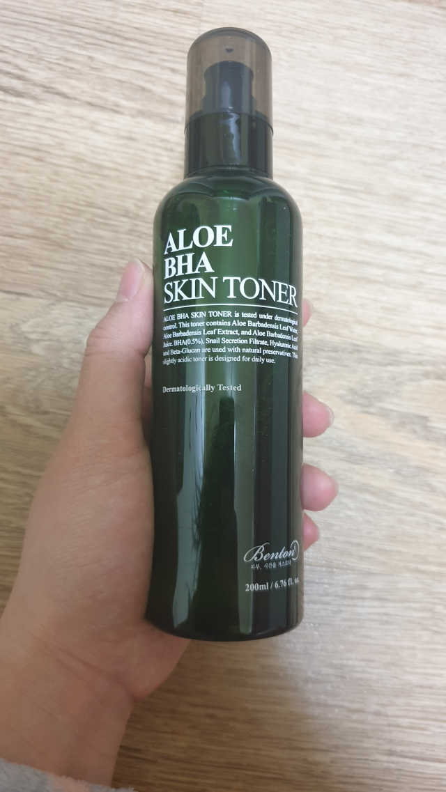알로에 바하 스킨토너 200ml 리뷰 사진