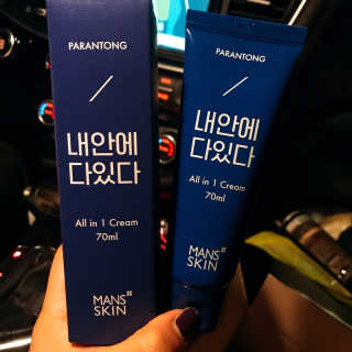 맨즈스킨 파란통 내안에다있다 — 4.67점을 준 리뷰어가 2018년 3월 올린 사용 사진