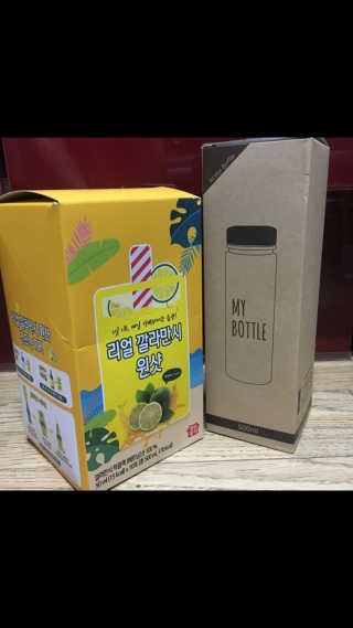 장수농가 리얼깔라만시 원샷 50ml 10팩+보틀 — 3점을 준 리뷰어가 2019년 5월 올린 사용 사진
