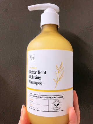달리프 클로렐라 베러 루트 릴렉싱 샴푸 500ml — 5점을 준 리뷰어가 2020년 2월 올린 사용 사진