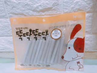 [펫토리아] 뚝딱뚝딱 400g 강아지 간식 베스트5종 — 5점을 준 리뷰어가 2019년 1월 올린 사용 사진