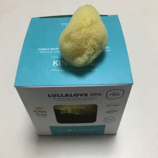룰라러브 모공관리 끝 지중해산 천연해면 바디스펀지 — 5점을 준 리뷰어가 2018년 4월 올린 사용 사진