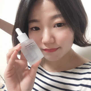 키노닉스 펀더멘탈 하이드레이팅 앰플 부스터 — 5점을 준 리뷰어가 2019년 2월 올린 사용 사진