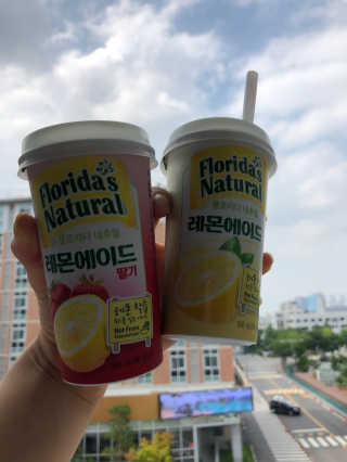 플로리다 내추럴 플로리다내추럴 레몬에이드  2종 — 5점을 준 리뷰어가 2018년 7월 올린 사용 사진