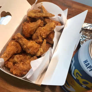 [치킨마루]-  빠사칸윙봉현미 + 콜라 500ml — 5점을 준 리뷰어가 2019년 7월 올린 사용 사진