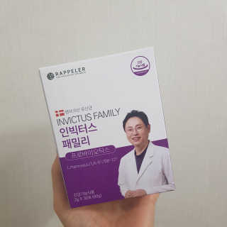 라플레 유해균을 이겨 튼튼한 장으로,  인빅터스 패밀리 — 4점을 준 리뷰어가 2019년 3월 올린 사용 사진