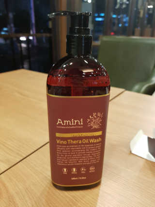 아미니 비노테라 오일워시 400ml 대용량 — 5점을 준 리뷰어가 2019년 9월 올린 사용 사진