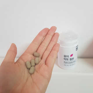 네츄럴굿띵스 퓨어 락토 철분 60일분 — 5점을 준 리뷰어가 2018년 1월 올린 사용 사진