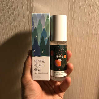 르플랑 제주 패브릭 퍼퓸 60ml 8종 — 5점을 준 리뷰어가 2018년 9월 올린 사용 사진