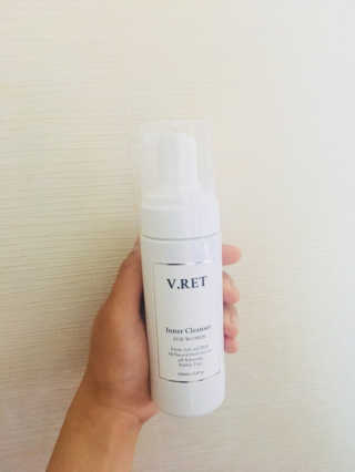 V.RET 브이렛 여성청결제 — 4점을 준 리뷰어가 2018년 9월 올린 사용 사진