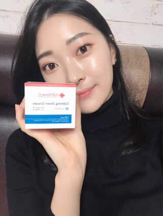 셀퓨전씨 카밍 다운 크림 — 4.5점을 준 리뷰어가 2018년 11월 올린 사용 사진